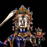  Tượng Phật Văn Thù cầm kiếm 