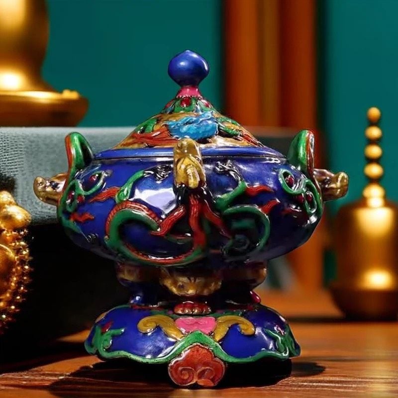 Lư Hương 3 Chân Tai Rồng 