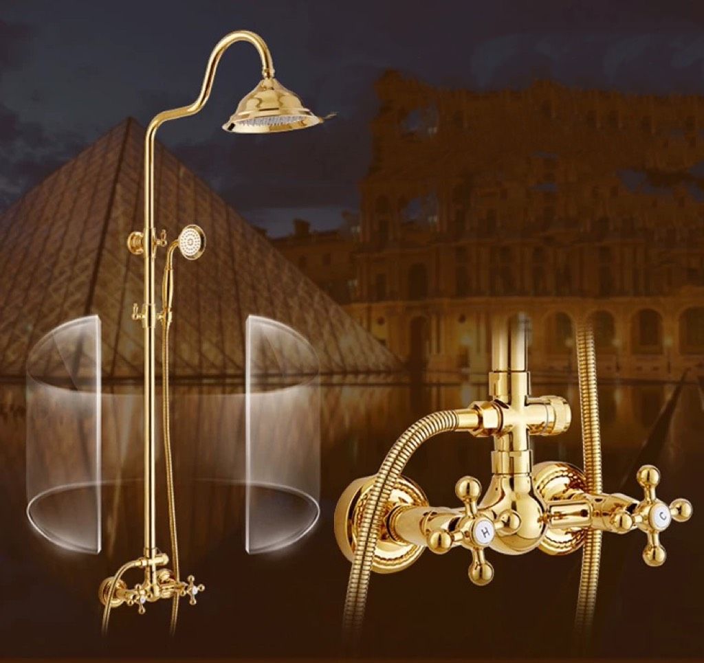  Bộ Vòi Sen Tắm Cổ Châu Âu 