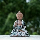  Tượng Phật Tổ ngồi thiền Chất liệu gốm 