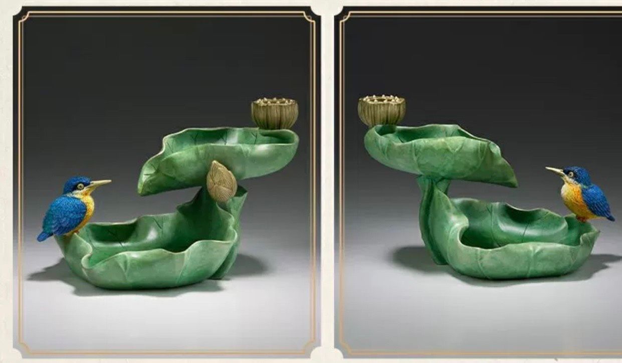  Tượng Ao Sen Điểm Xuyết Xanh 