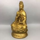  Tượng phật quan âm Chất liệu đồng 