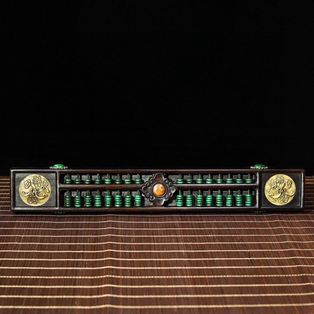  Bàn Tính Cổ Khảm Đá Quý Trang Trí 