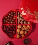  Hộp Bày Kẹo Hoa Văn Cá May Mắn 