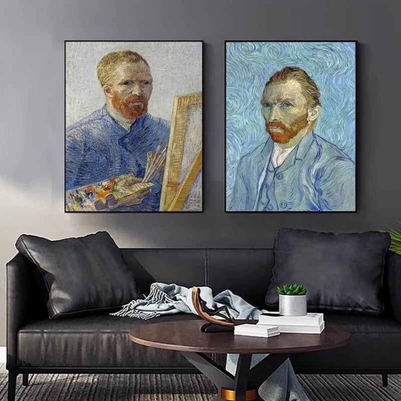  Tranh Chân Dung Tự Họa Vincent van Gogh 