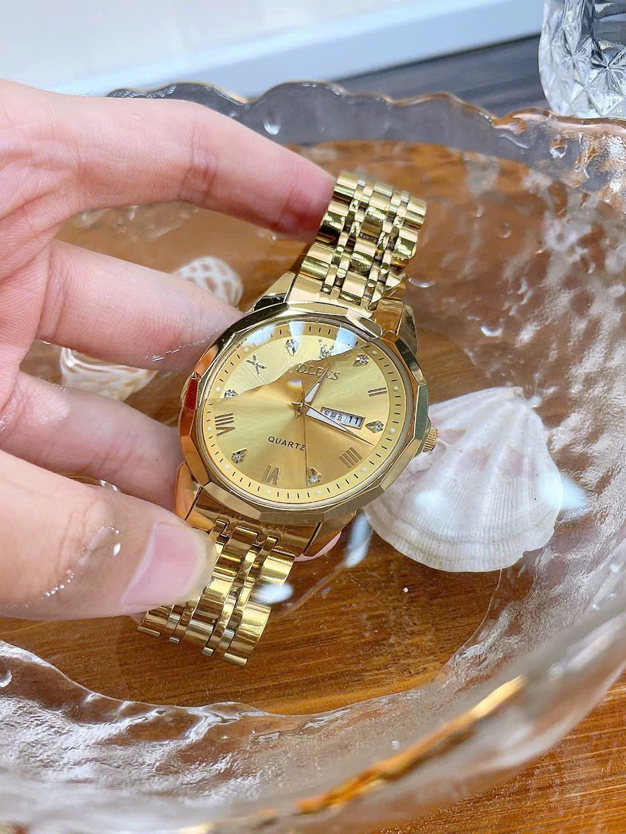  Đồng hồ cơ nam chính hãng mới của Thụy Sĩ thương hiệu đồng hồ thạch anh vàng 18k hàng đầu 