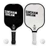  VỢT PICKLEBALL CAO CẤP CHÍNH HÃNG tặng 2 quả bóng tặng 1 cặp vợt vải Oxford 