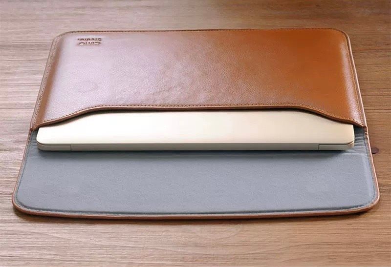  Túi Đựng Máy Tính Da Thật Cao Cấp 