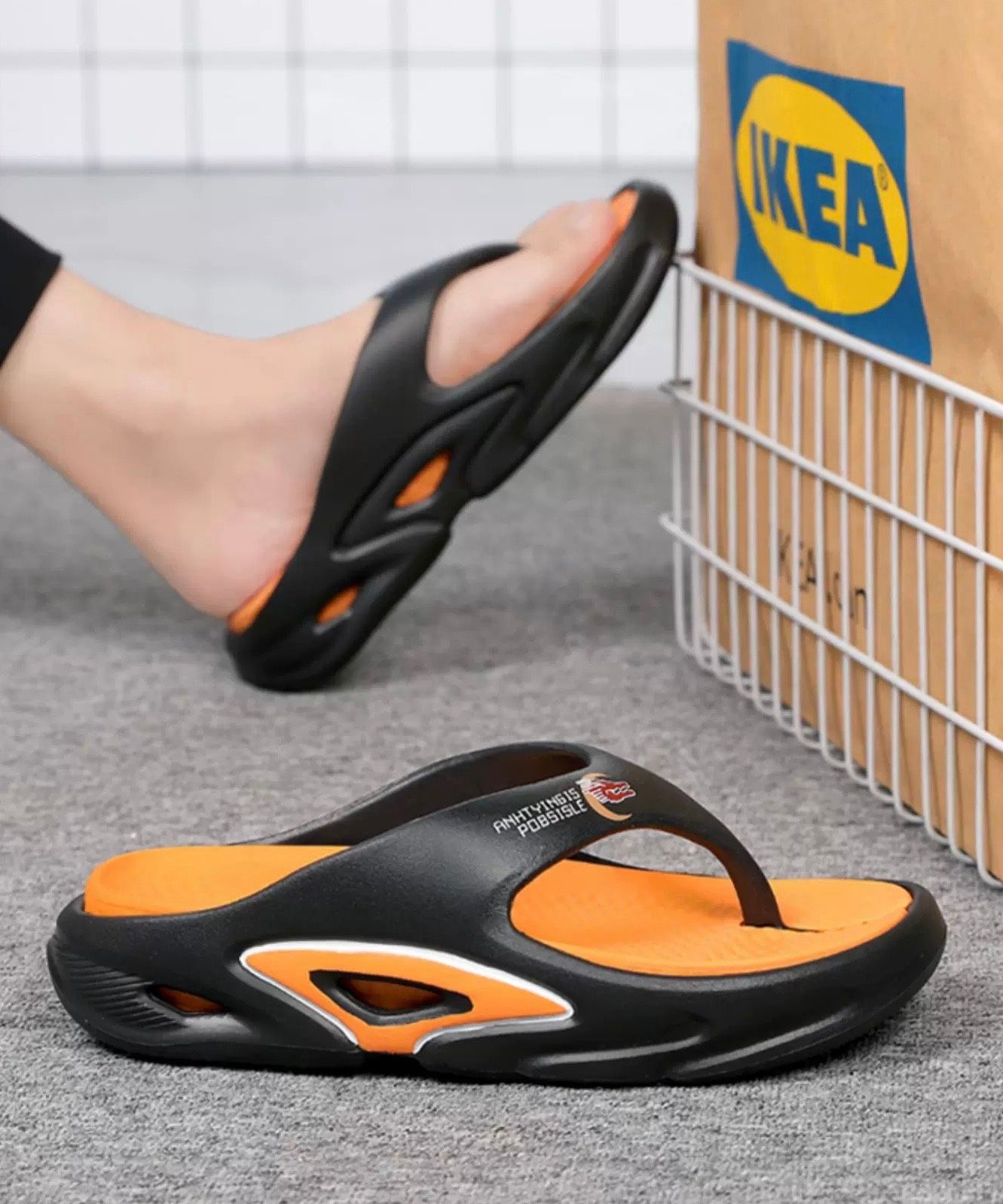  Dép Xỏ Ngón Nam Cao Cấp 2 Trong 1 