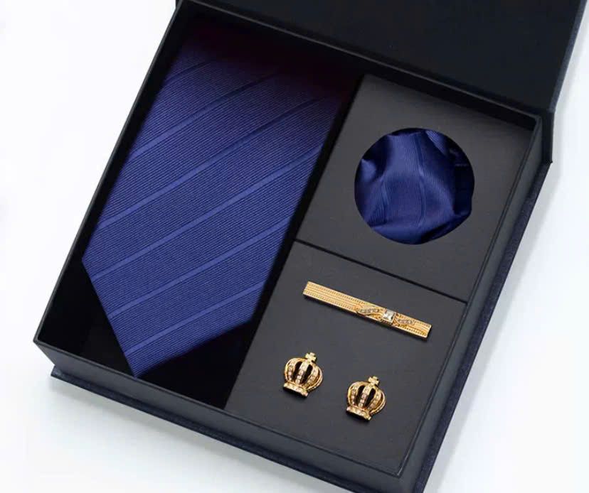  Bộ Cà Vạt Bốn Món Cao Cấp 