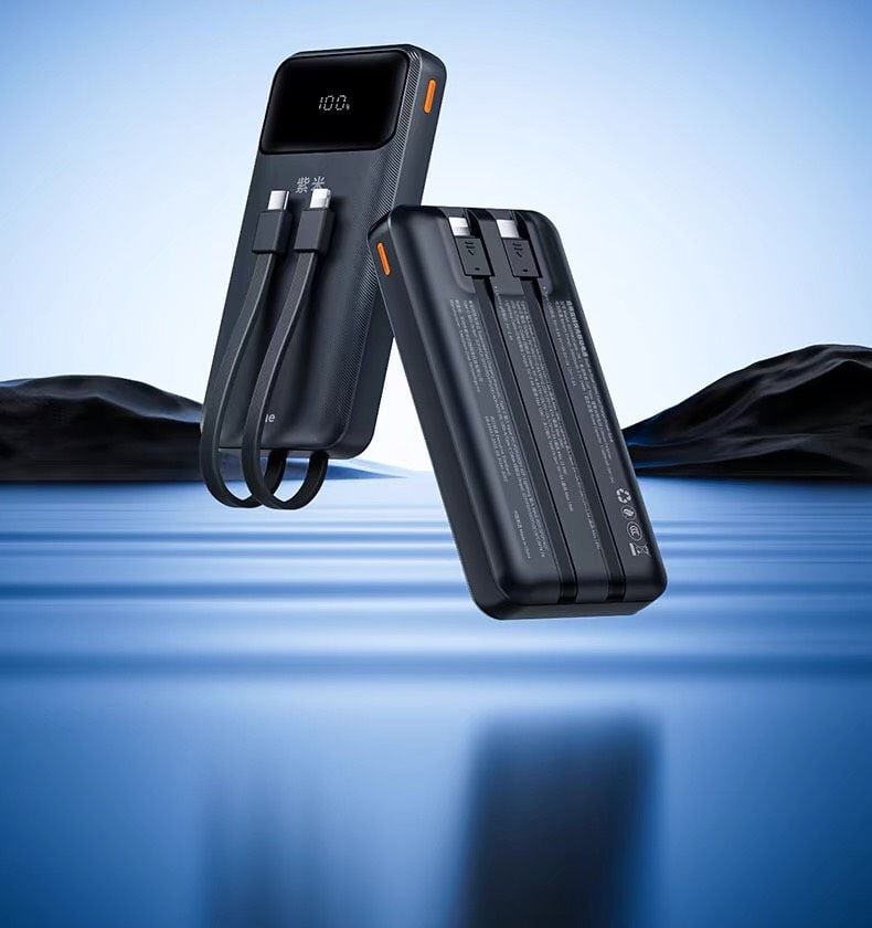  SẠC DỰ PHÒNG SẠC SIÊU NHANH  Chất liệu: PC+ABS 