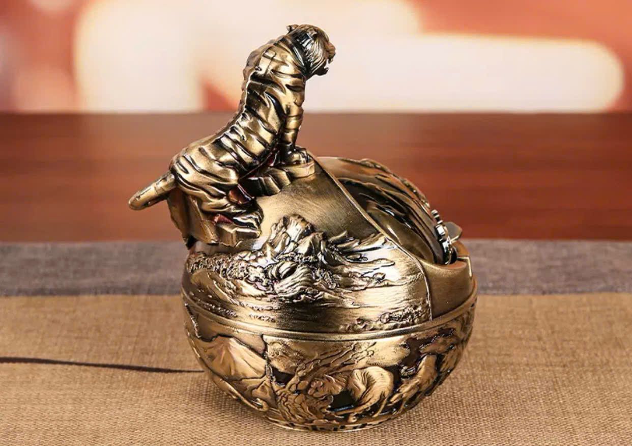  Gạt tàn cung hoàng đạo hổ 