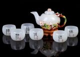  BỘ ẤM TRÀ TRÁNG MEN NGỌC BÍCH CAO CẤP 