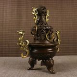  Lư Hương Đồng Hai Tai Voi - Biểu Tượng Của Sự Thanh Tịnh Và Phong Thủy 