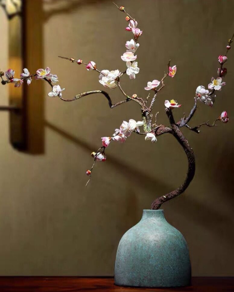  BÌNH GỐM CẮM HOA TRANG TRÍ CAO CẤP 