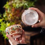  TÁCH TRÀ MẠ BẠC RỒNG PHƯỢNG – TINH TẾ & TỐT CHO SỨC KHỎE 