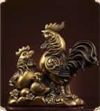  Gia đình Gà Hạnh Phúc – Điểm nhấn nghệ thuật và phong thủy trong không gian sống 