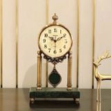  ĐỒNG HỒ ĐỂ BÀN PHONG CÁCH CHÂU ÂU CAO CẤP 