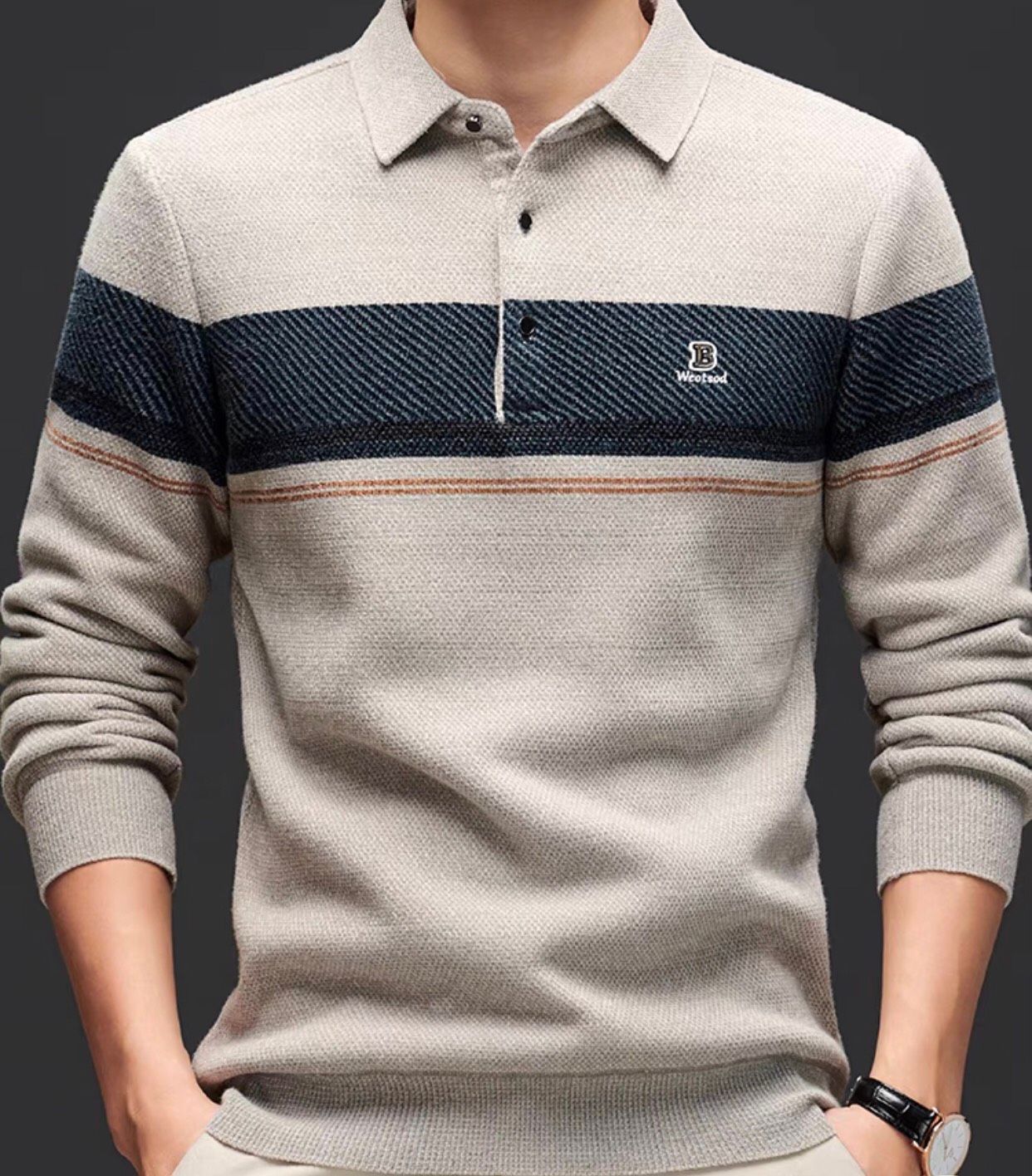  Áo Nỉ Cổ Sơ Mi Doanh Nhân Cao Cấp – Phong Cách Lịch Lãm Cho Quý Ông 