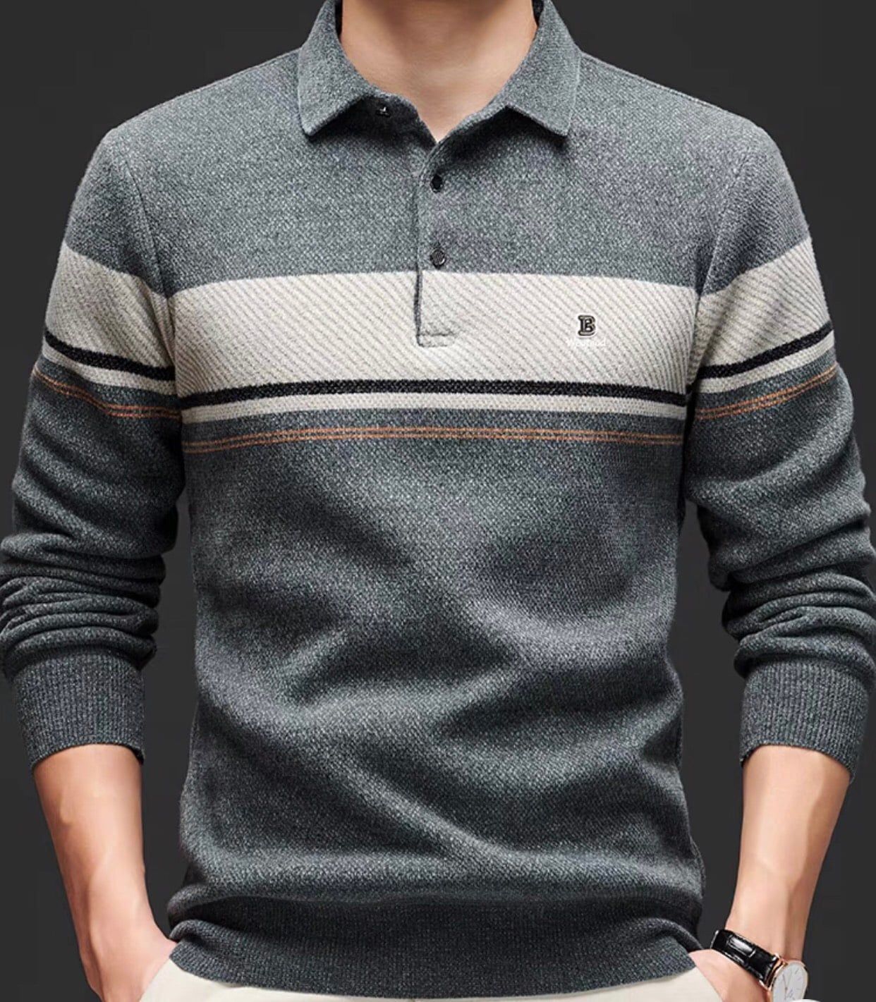  Áo Nỉ Cổ Sơ Mi Doanh Nhân Cao Cấp – Phong Cách Lịch Lãm Cho Quý Ông 