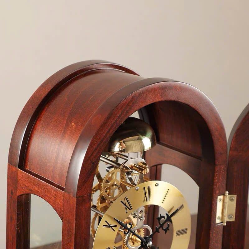  ĐỒNG HỒ CƠ C ĐỂ BÀN – KIỆT TÁC TỪ GỖ TRẦM CAO CẤP 