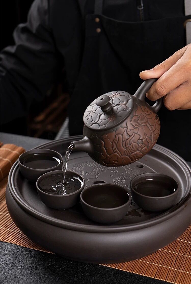  BỘ ẤM TRÀ TỬ SA NGHI HƯNG CAO CẤP - SỰ KẾT HỢP HOÀN HẢO GIỮA TRUYỀN THỐNG VÀ NGHỆ THUẬT 