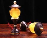  ĐÈN THỜ THUỶ TINH HOA SEN CAO CẤP 