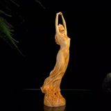  TƯỢNG CÔ GÁI GỖ HOÀNG DƯƠNG – TÁC PHẨM NGHỆ THUẬT ĐẲNG CẤP 