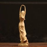  TƯỢNG CÔ GÁI GỖ HOÀNG DƯƠNG – TÁC PHẨM NGHỆ THUẬT ĐẲNG CẤP 