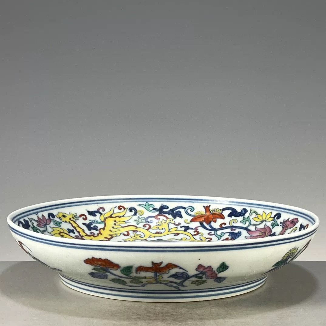  Đĩa Hoa Văn Rồng Phượng – Sản Phẩm Trưng Bày Cao Cấp 