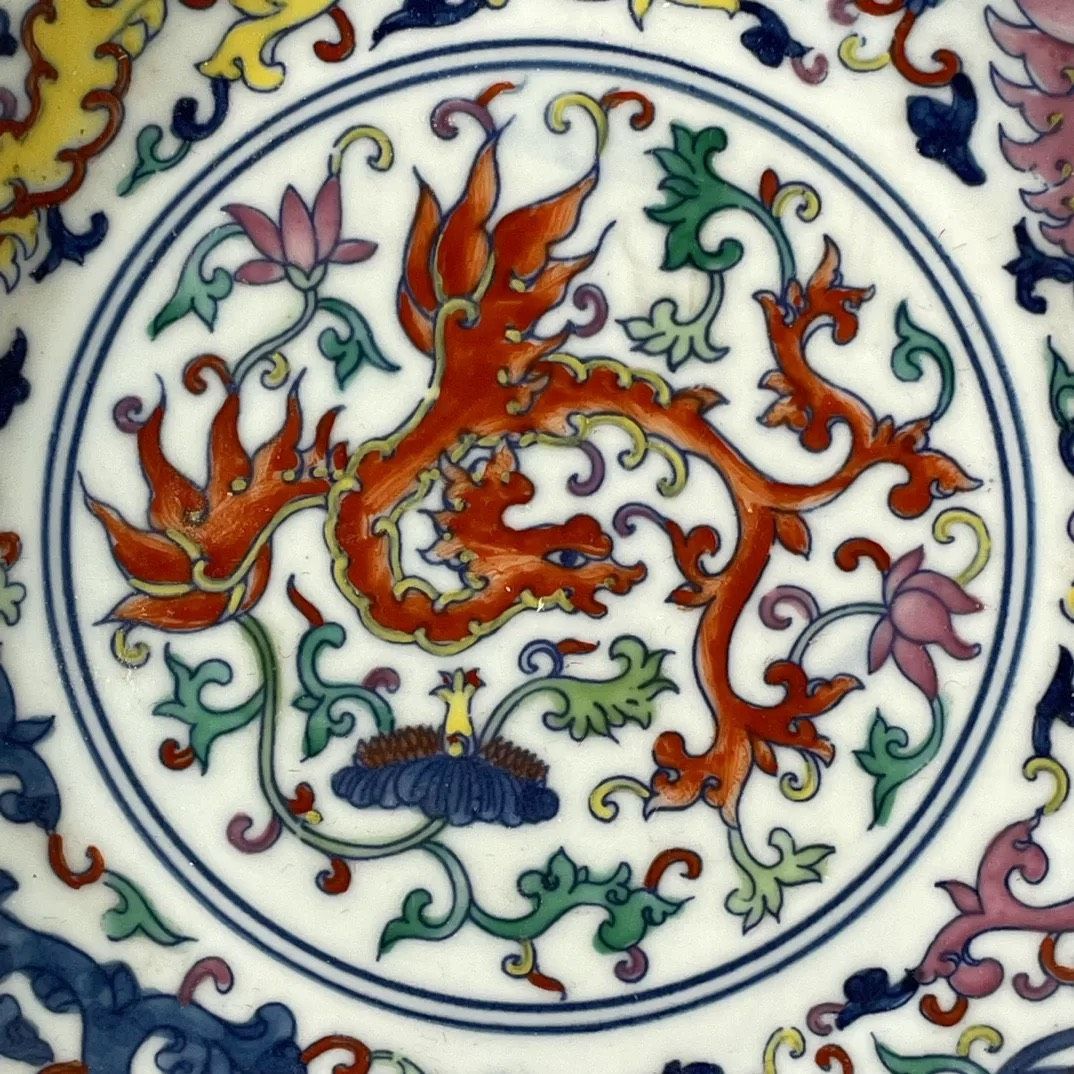  Đĩa Hoa Văn Rồng Phượng – Sản Phẩm Trưng Bày Cao Cấp 