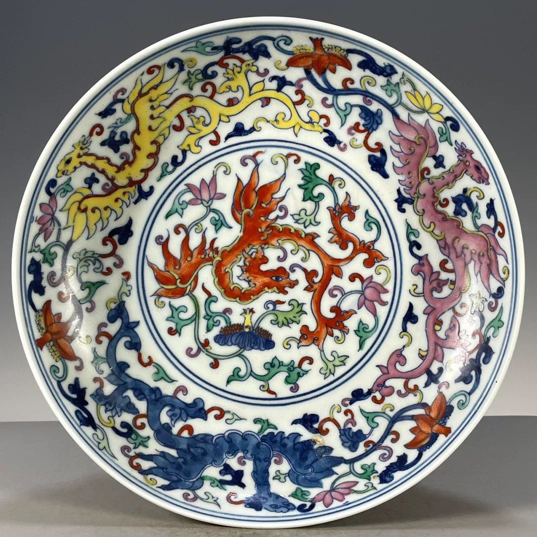  Đĩa Hoa Văn Rồng Phượng – Sản Phẩm Trưng Bày Cao Cấp 