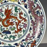  Đĩa Hoa Văn Rồng Phượng – Sản Phẩm Trưng Bày Cao Cấp 