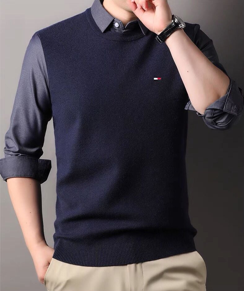  ÁO LEN HAI MẢNH CỔ SƠ MI NAM CAO CẤP – LỰA CHỌN LÝ TƯỞNG CHO QUÝ ÔNG KINH DOANH 