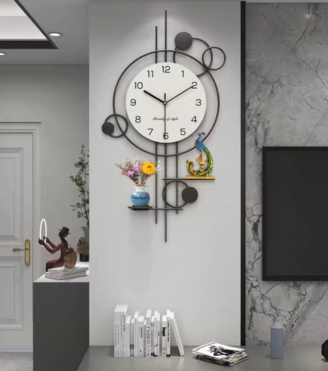  ĐỒNG HỒ TREO TƯỜNG HIỆN ĐẠI TRANG TRÍ CAO CẤP BK-ME-002900-VN-0025 