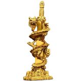  TÁC PHẨM ĐIÊU KHẮC RỒNG VÀNG BAY QUANH KIẾM BK-ME-005300-VN-0091 