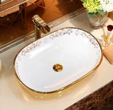  CHẬU RỬA MẶT VÀNG SANG TRỌNG BK-CE-005300-VN-0088 