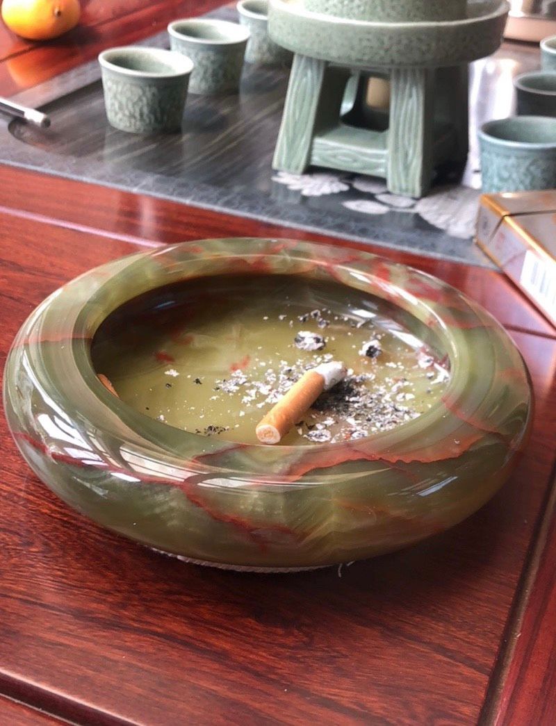  GẠT TÀN NGỌC XANH CỔ ĐIỂN BK-ST-002900-VN-0097 