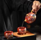  Ấm Trà Gốm Cao Cấp – Sự Kết Hợp Giữa Nghệ Thuật và Tinh Hoa Trà Đạo BK-CE-003300-VN-0159 