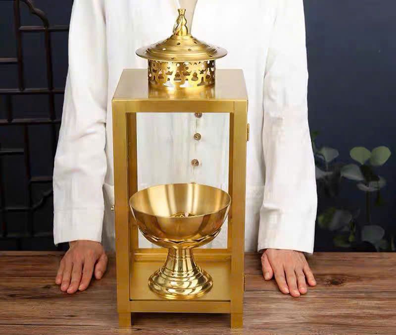  ĐÈN CÚNG BẰNG ĐỒNG NGUYÊN CHẤT – BIỂU TƯỢNG ÁNH SÁNG VĨNH CỬU BK-ME-006400-VN-0192 