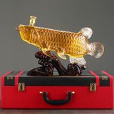  Bình Rượu Cá Trang Trí Cao Cấp – Tinh Hoa Nghệ Thuật Thổi Thủy Tinh BK-ME-005100-VN-0198 