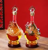  Bộ Đôi Bình Rượu Rồng Phượng Trang Trí Cao Cấp BK-ST-007900-VN-0205 