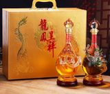  Bộ Đôi Bình Rượu Rồng Phượng Trang Trí Cao Cấp BK-ST-007900-VN-0205 