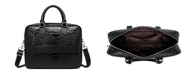 Vali Doanh Nhân Hoạ Tiết Da Cá Sấu Cao Cấp và Túi Đựng Máy Tính Kết Hợp BK-FA-007900-VN-0236 