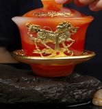  Chén Trà Rồng Lửa Có Nắp Hoàng Gia Sang Trọng BK-ST-003700-VN-0289 