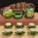  Bộ Ấm Chén Men Bích Thạch Lam Tinh Tế BK-CE-001900-VN-0303 
