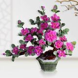  Đồ Trang Trí Cây Hoa Mẫu Đơn Bằng Ngọc Bích BK-ST-006900-VN-0310 