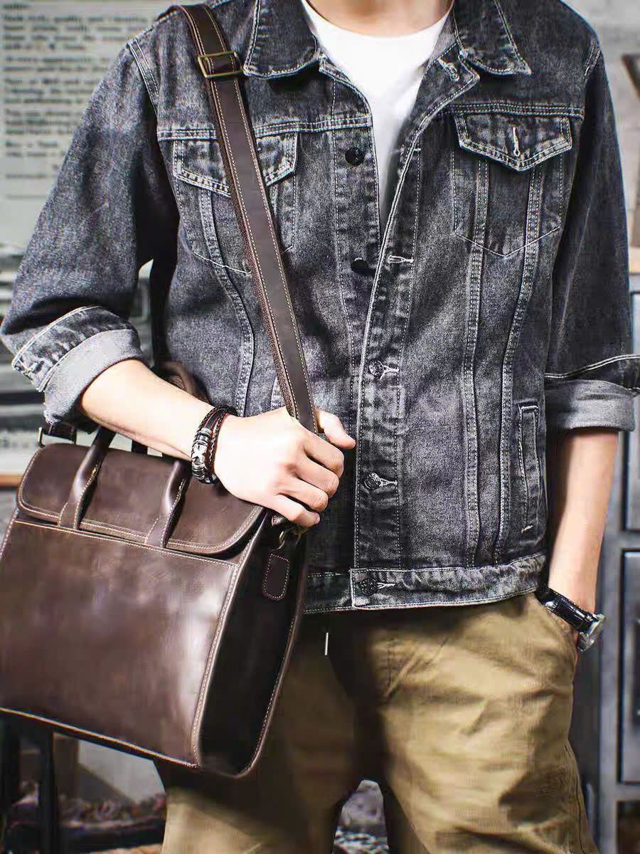  Túi Xách Da Nam Thời Trang Cao Cấp BK-FA-004300-VN-0316 