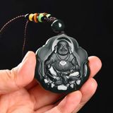  Mặt Dây Chuyền Ngọc Bích Hình Di Lặc BK-ST-002700-VN-0353 