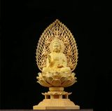  TƯỢNG PHẬT QUAN ÂM NGỒI ĐÀI SEN  BK-WO-002900-VN-0362 